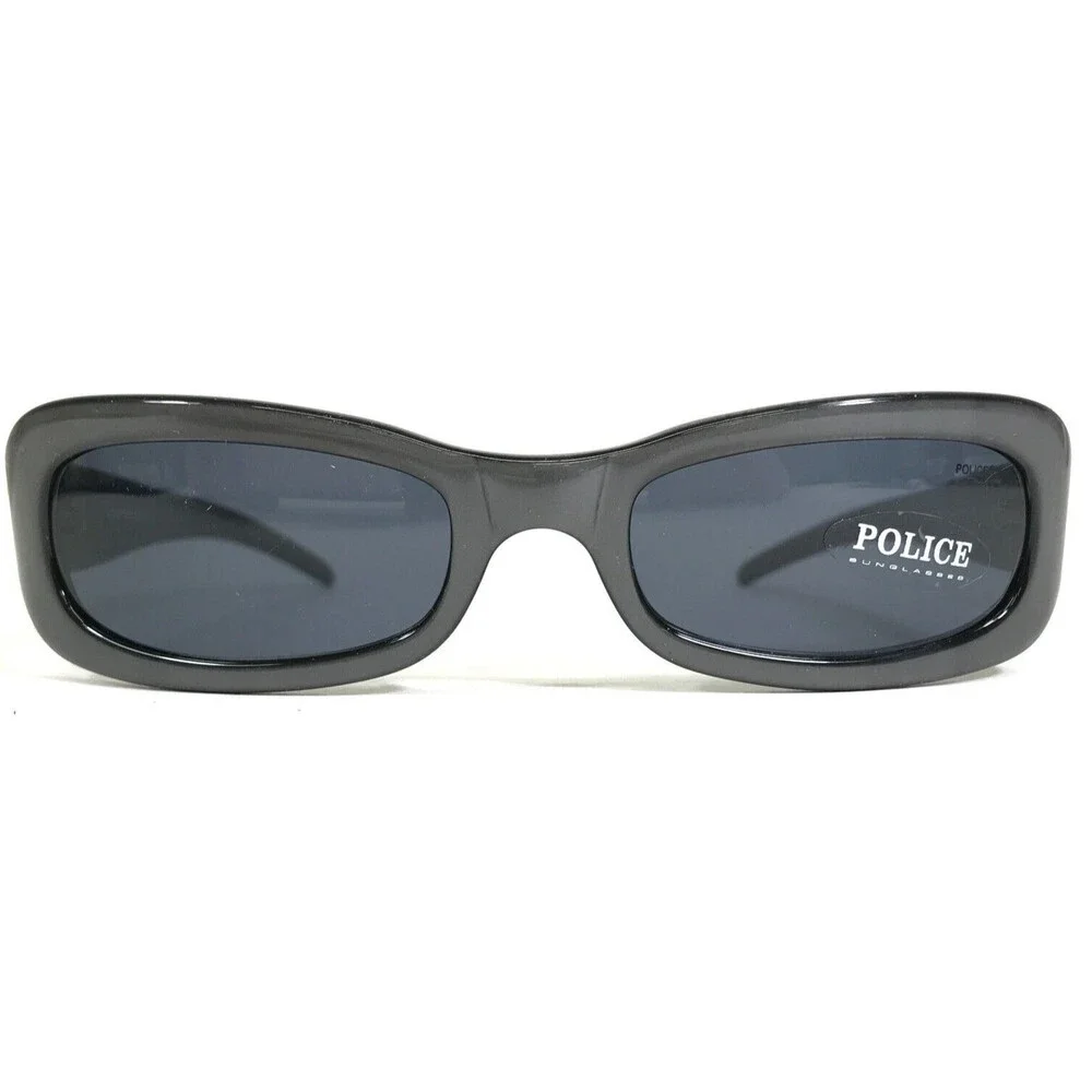 Police Sunglasses Frames MOD.1354 52 COL.704 Gray Rectangular with Blue Lenses